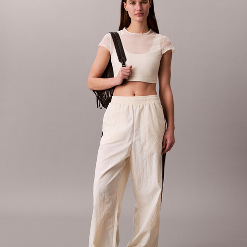 Icon Sport 寬筒運動褲 black/white/off white