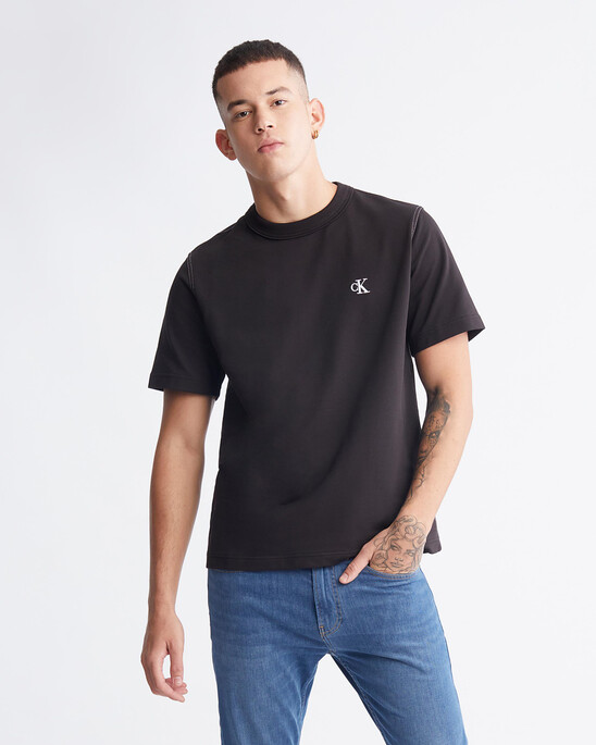 MODERN WORKWEAR 對比縫線 T 恤