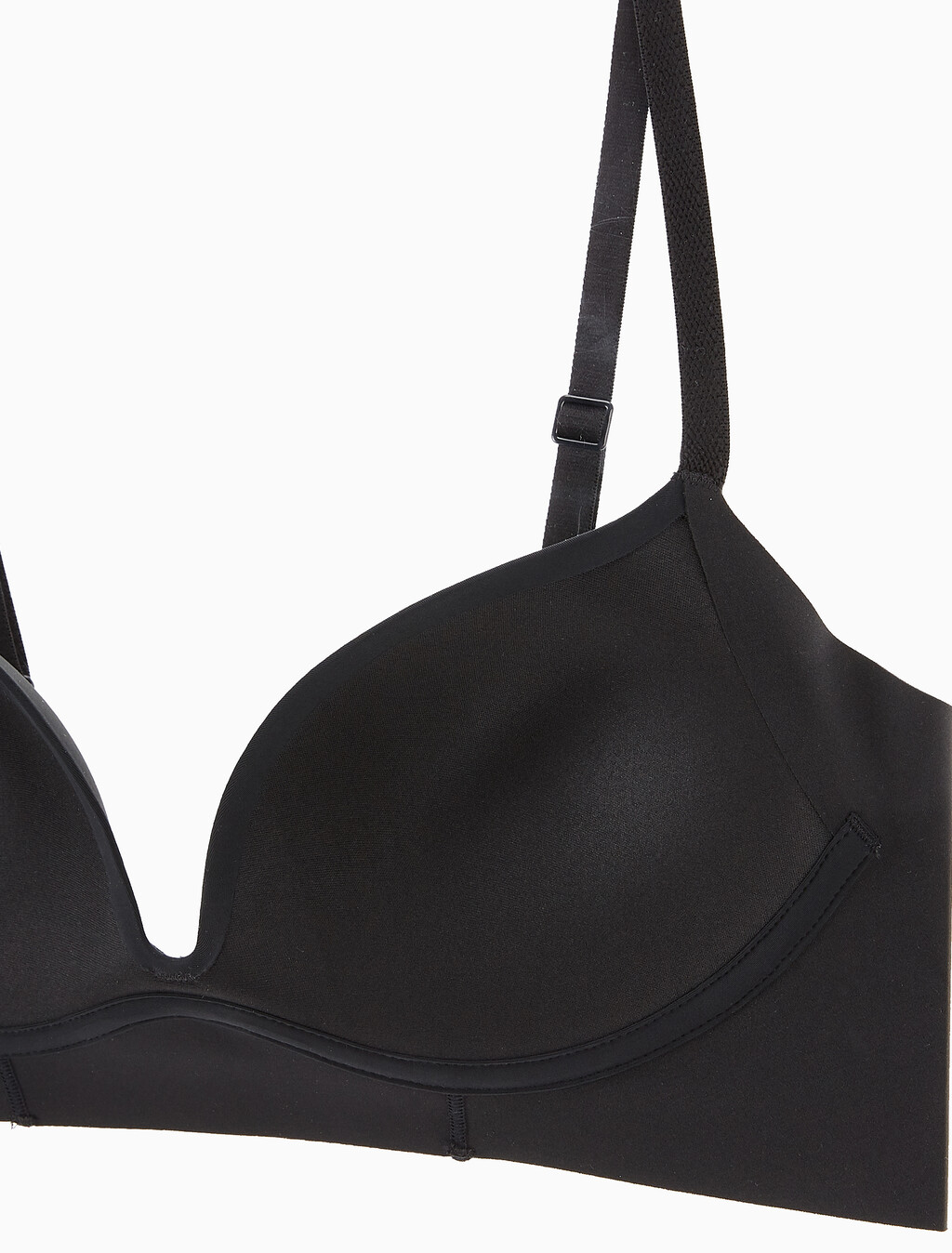Invisibles Push Up Plunge Bra, Black, hi-res
