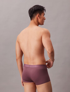 CK Black 超細纖維彈性低腰平口內褲, Berry Wild, hi-res