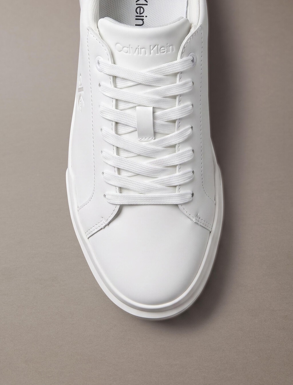 CK Monogram 厚底休閒鞋, Bright White/Black/Light Grey, hi-res