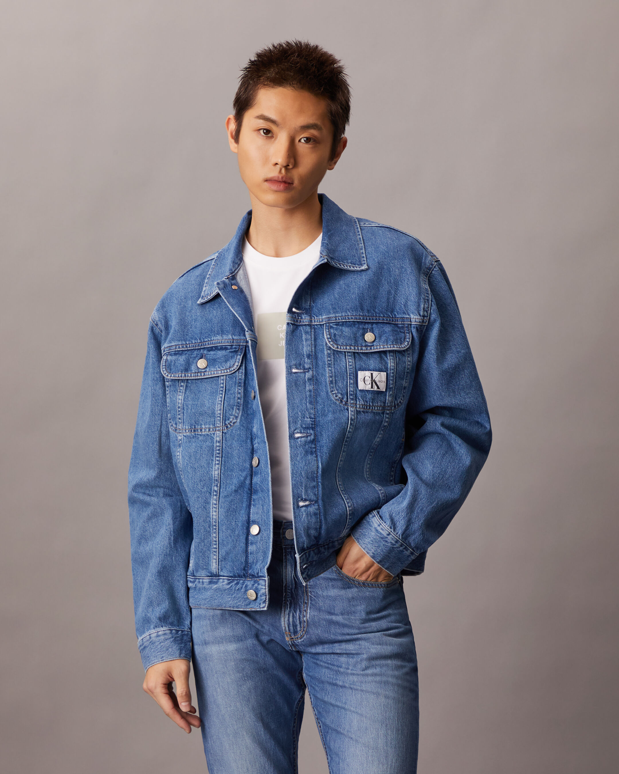 Calvin klein jeans jacket on sale