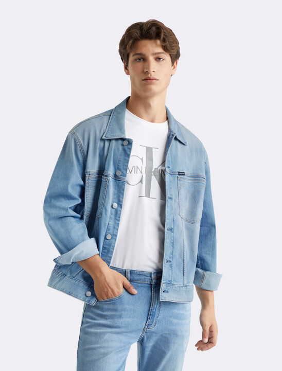 Oversized Denim Trucker Jacket