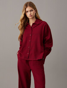 Flannel Sleep Pants, BEAM PLAID_SYRAH, hi-res