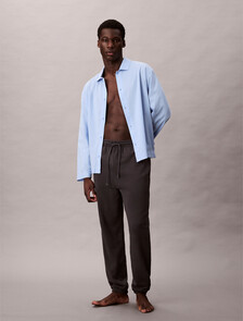 Classic Comfort Button Down Shirt, 19473 PLOTTER PLAID+FROZEN FJORD, hi-res