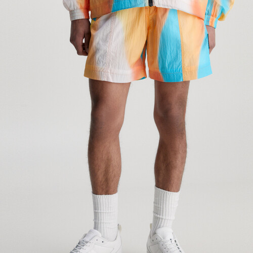 Recycled Nylon Multicolour Shorts Gradient Shift