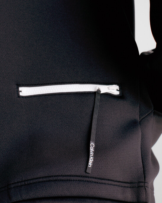 Zip Up Logo Hoodie
