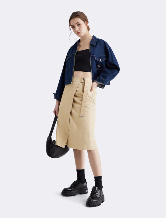 Premium Capsule Utility A Line Skirt