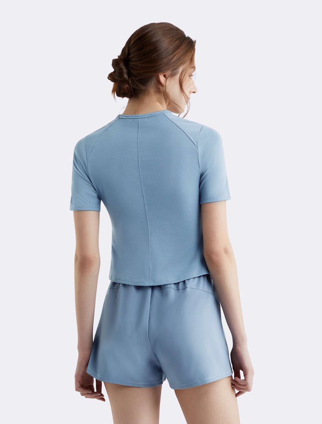 Essentials Sport Semi-Fitted Tee, CERAMIC BLUE, hi-res