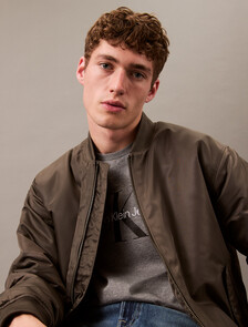 鋪棉尼龍飛行員外套, Beluga, hi-res