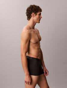 Trunks - CK Black Cotton, Black, hi-res