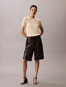 Fine Gauge Viscose Jumper, Buttercream, hi-res