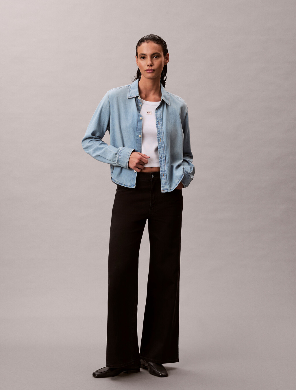 CRPPD LS SHRT BRGHTNBRIGHTON BLUE, BRIGHTON BLUE, hi-res