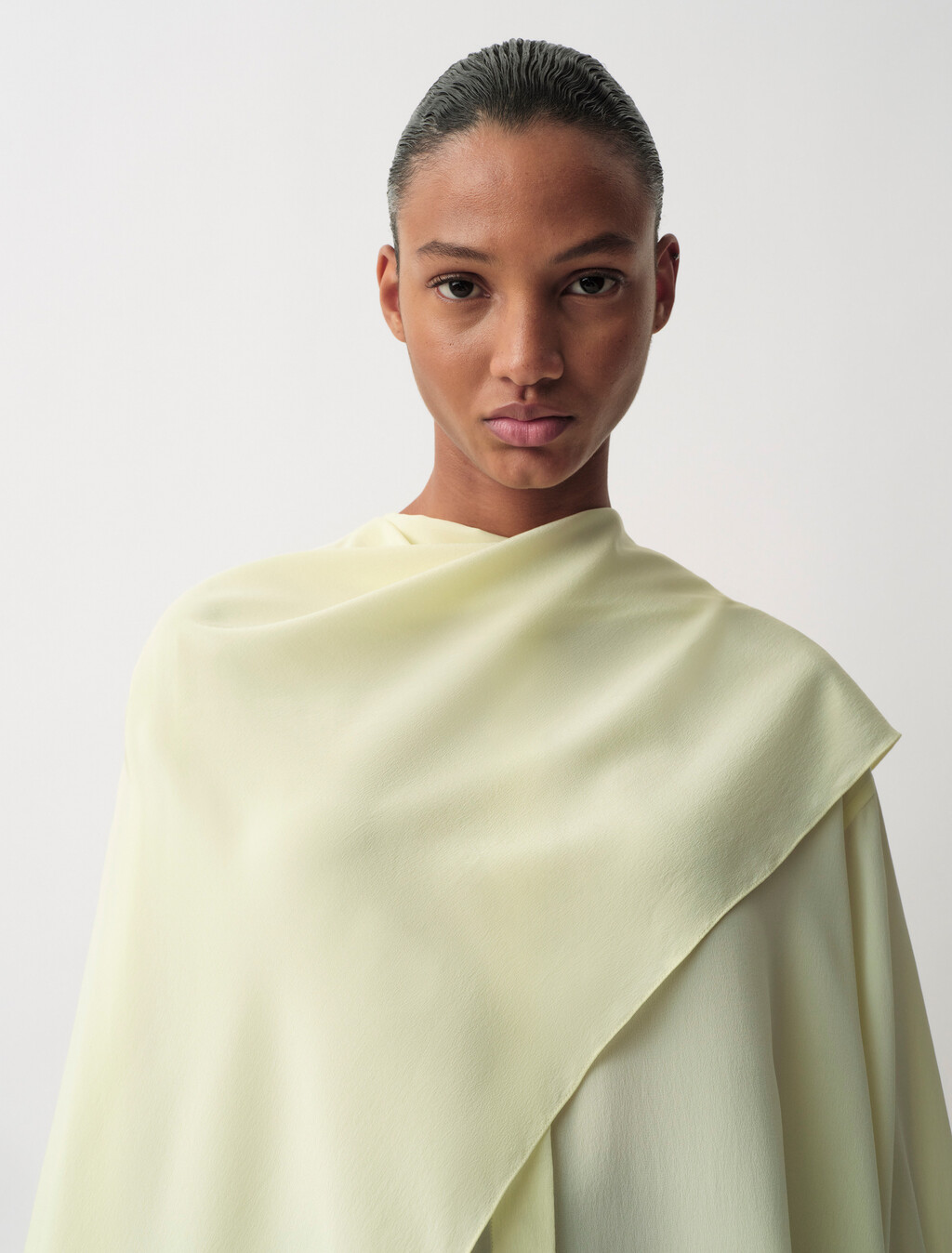 Kiki垂墜襯衫, Lemon, hi-res