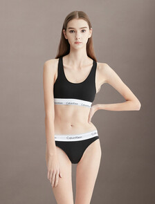 Icon Cotton 3 件裝比堅尼內褲, Black/ White/ Grey Heather (Legacy OGH), hi-res