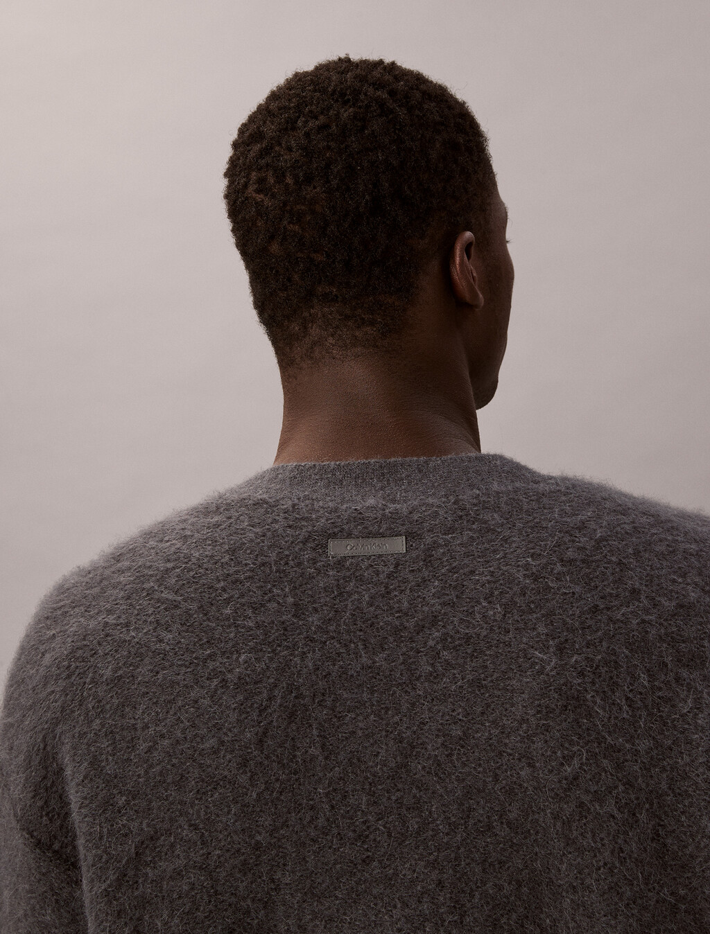 拉絨羊駝毛混紡開襟毛衣, Harlem Night Blue, hi-res