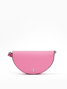 Minimal Monogram Saddle Bag, PINK AMOUR, hi-res