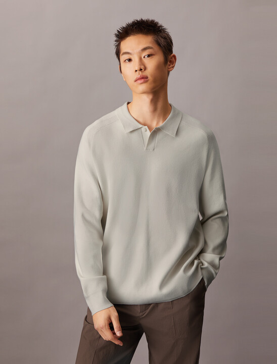 Tech Knit Sweater Polo Shirt