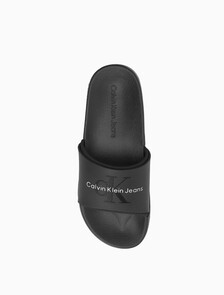 NORWICH MONOGRAM 涼鞋, Black, hi-res