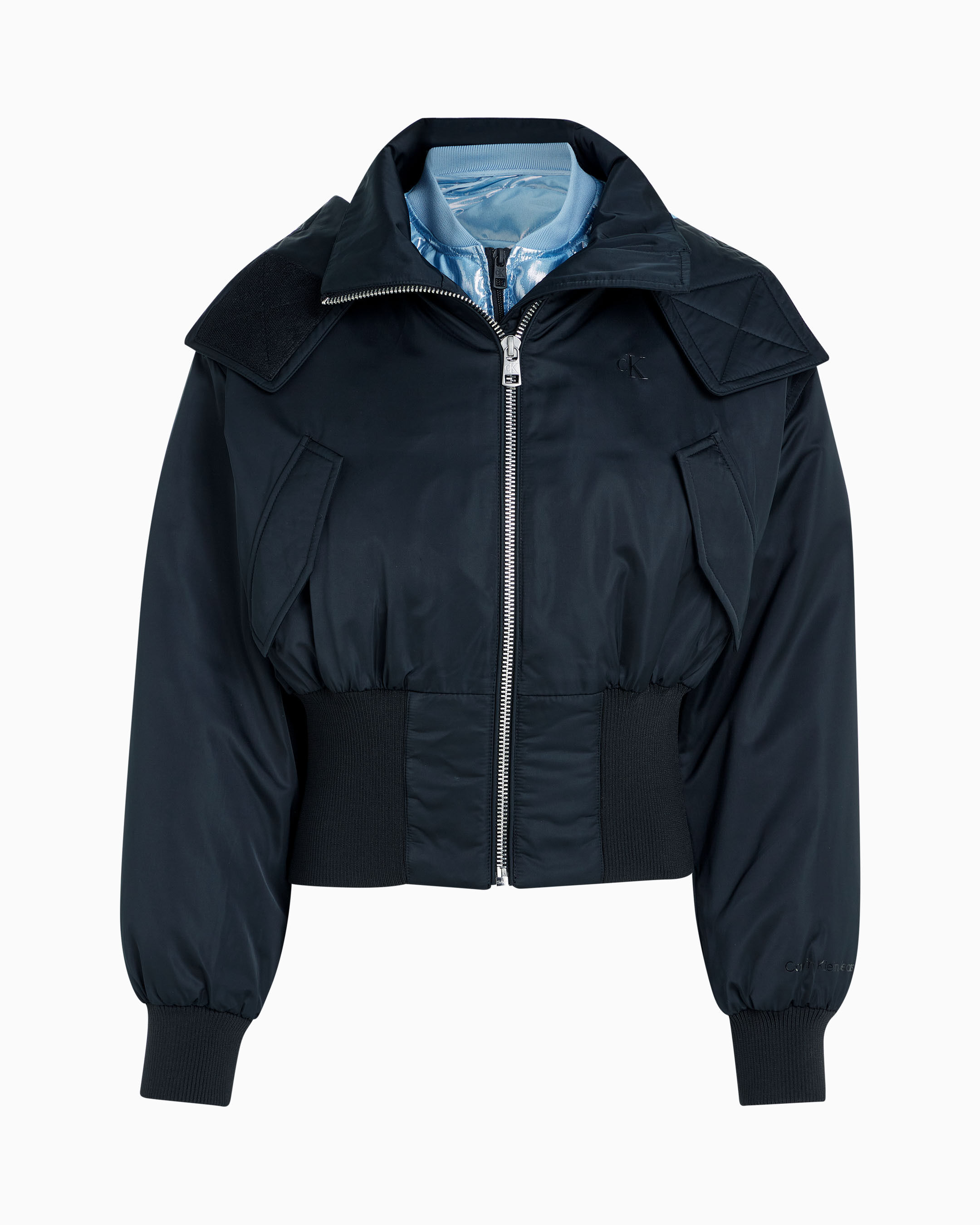 3 in 1 Hooded Bomber Jacket black Calvin Klein Taiwan