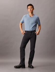 Tonal Monogram T-shirt, Faded Denim, hi-res