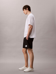 Sport Logo Pull-On Shorts, Black, hi-res