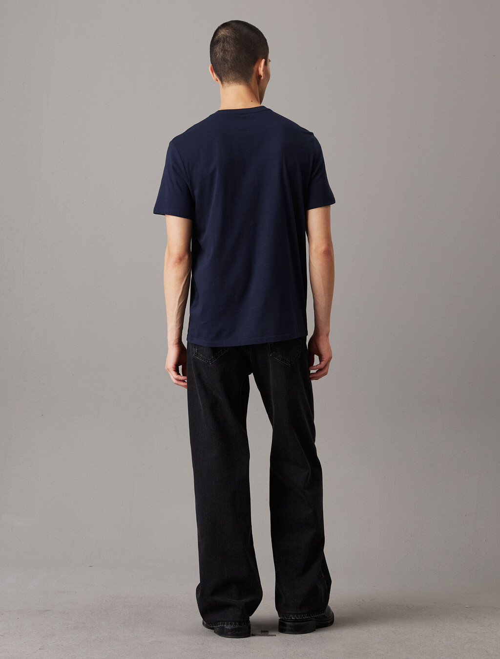 Monogram T-shirt, Dark Sapphire, hi-res
