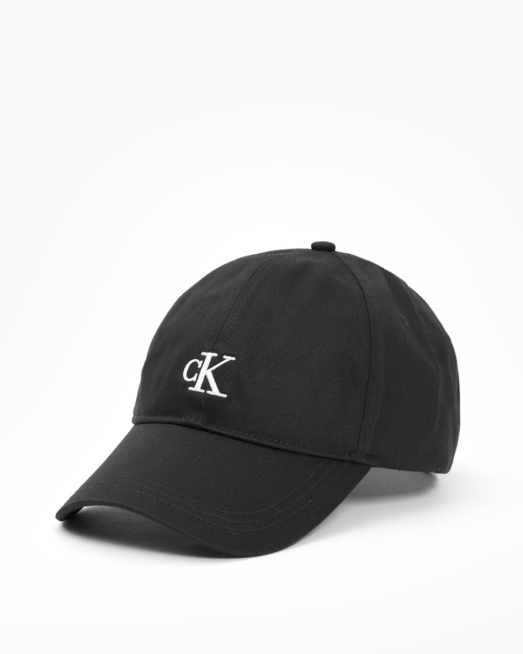 EMBROIDERED LOGO 棒球帽, BLACK, hi-res
