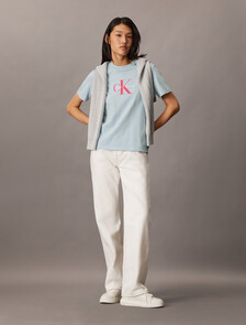 經典 Monogram 圓領 T 恤, Niagara Mist, hi-res