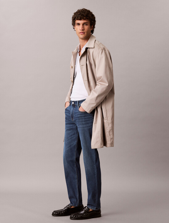 Dark Denim Body Taper Jeans