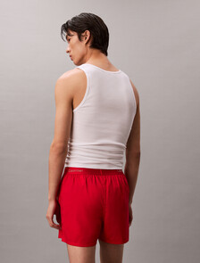 Lunar New Year Woven Cotton Slim Boxer, Rouge, hi-res