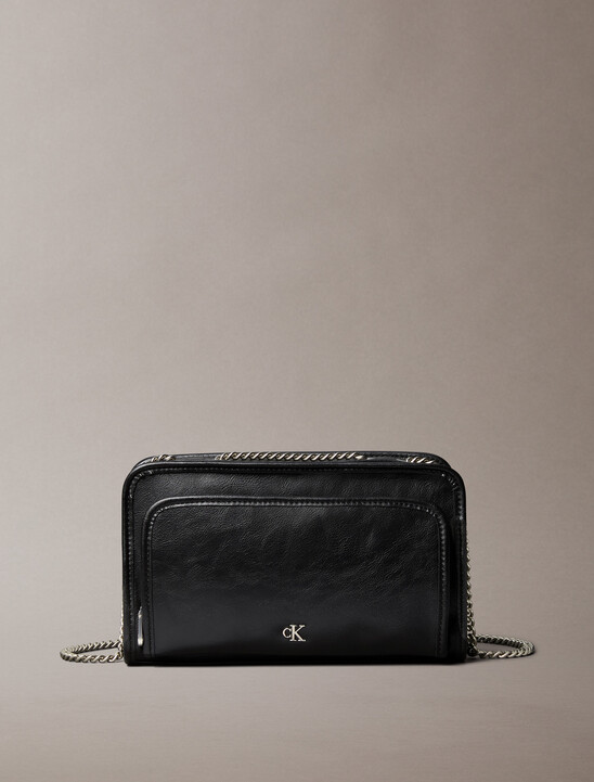 Chain Double Zip Bag