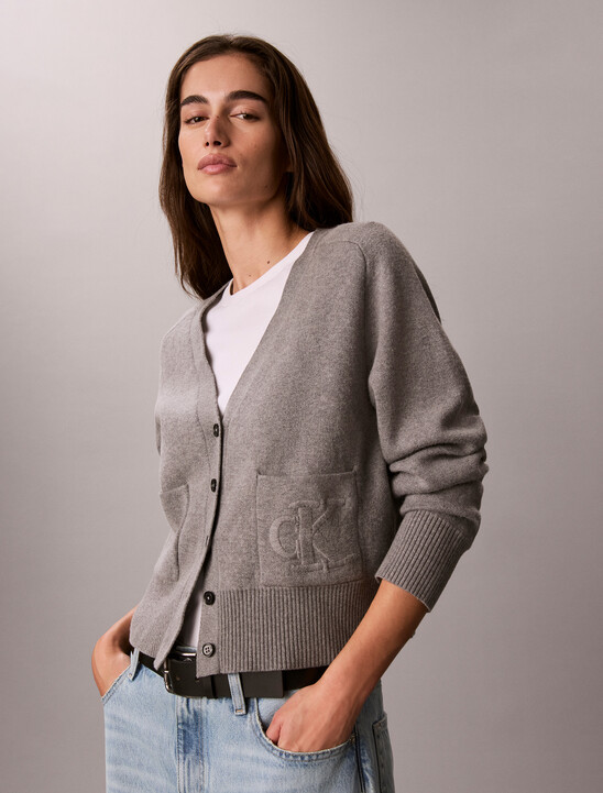 Soft Knit Cotton Wool Cardigan