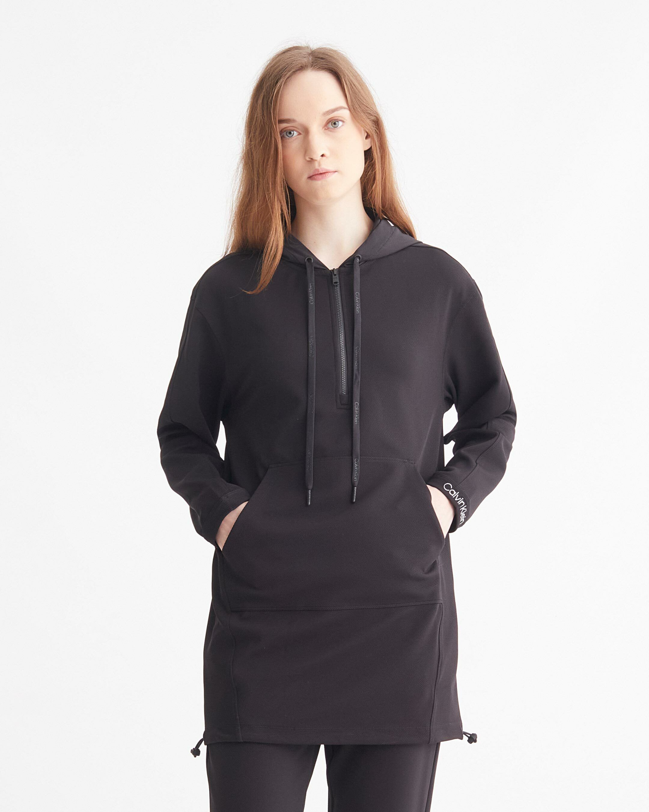 CK Effect Hooded Sweat Dress