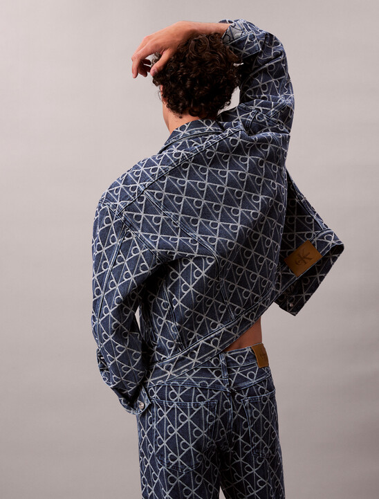 90年代直筒標誌牛仔褲