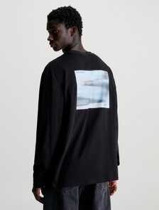 Long Sleeve Graphic T-shirt, Ck Black, hi-res