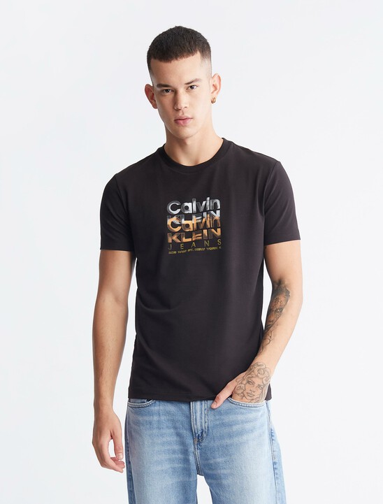 Multi Layering Logo Tee