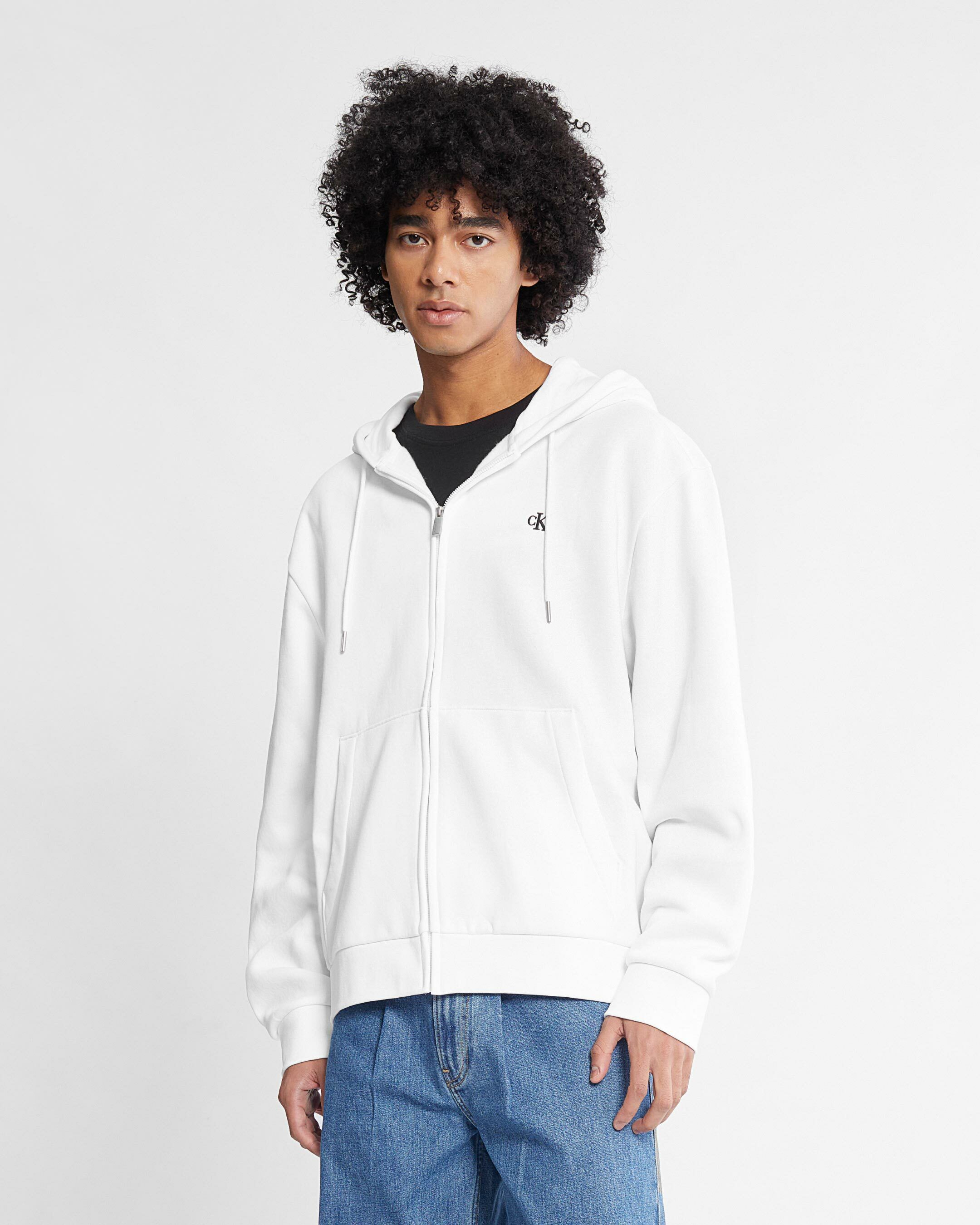Calvin klein sales fleece hoodie