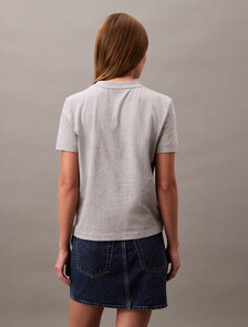 CLASSIC SLIM TEE, HEROIC GREY HEATHER CM1BK 08, hi-res