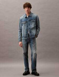 Selvedge Modern Loose Fit Jeans, ALLOY INDIGO, hi-res