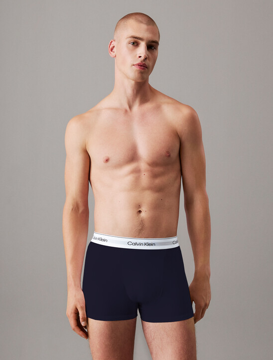 Icon Cotton Stretch Trunks 3 Pack
