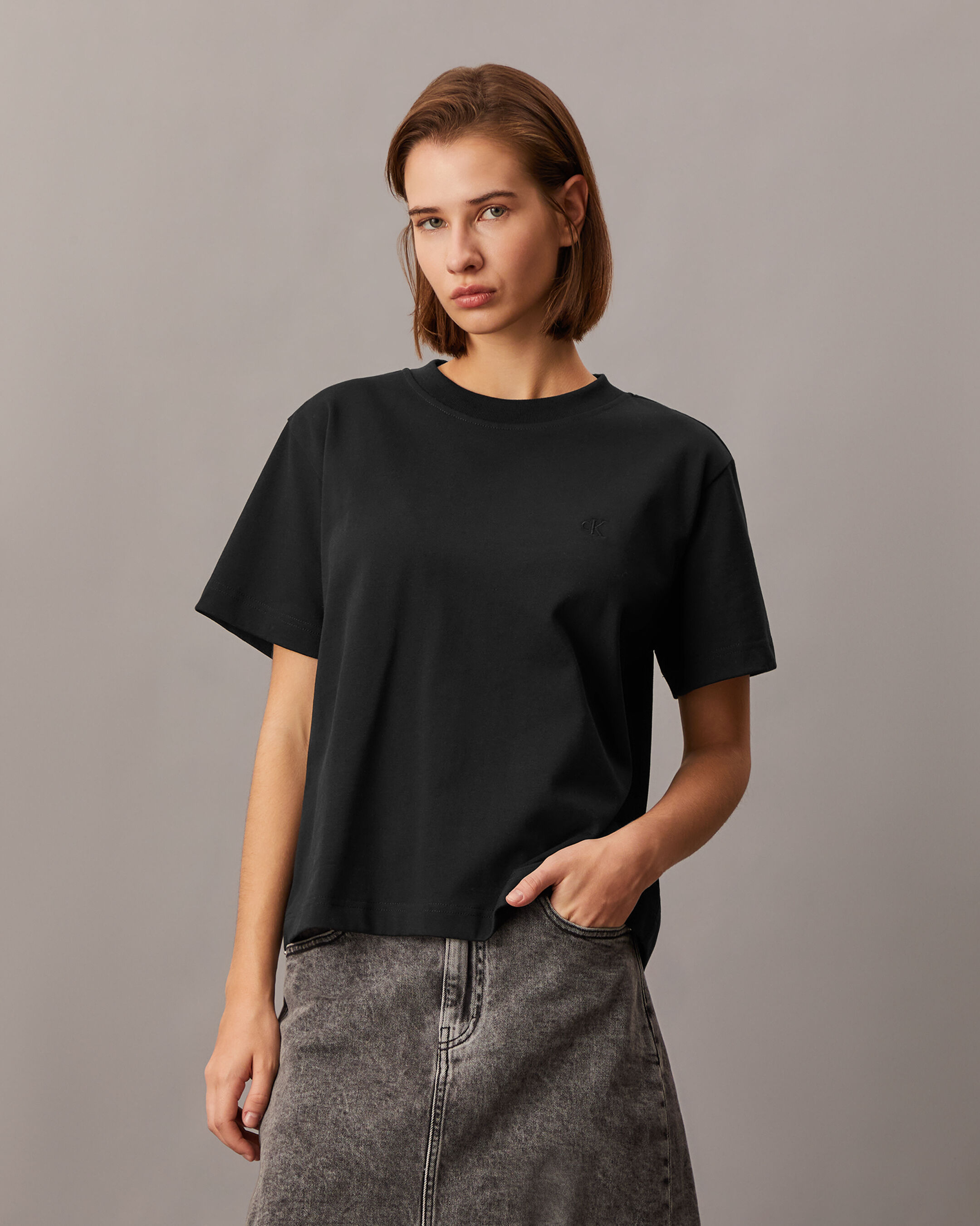 OLD TAIWAN製 Calvin Klein CK Tシャツ L程度