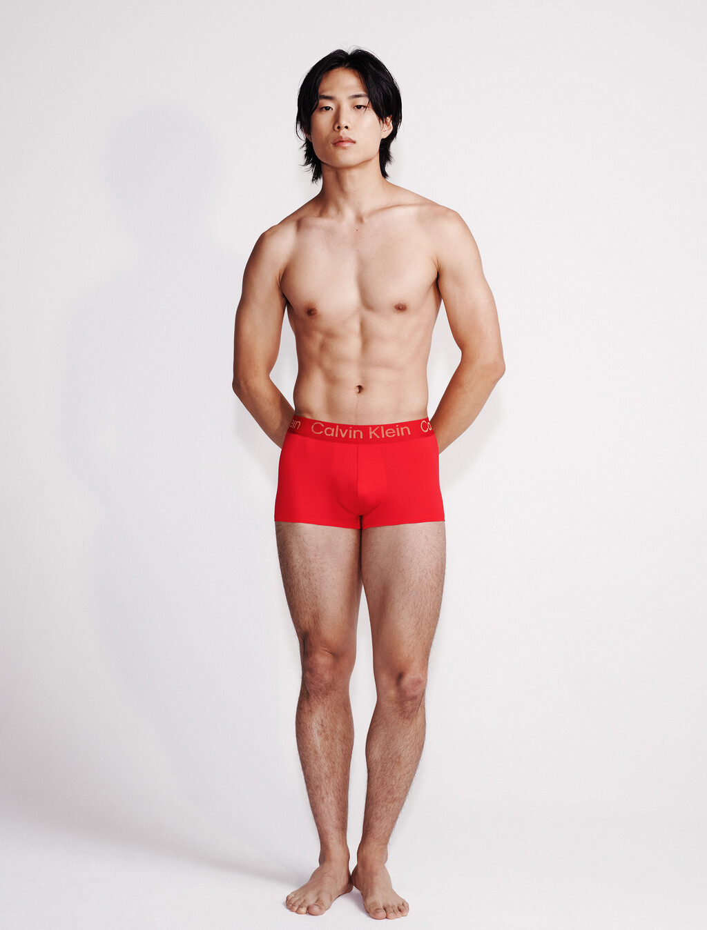 低腰平口內褲, Chinese Red, hi-res