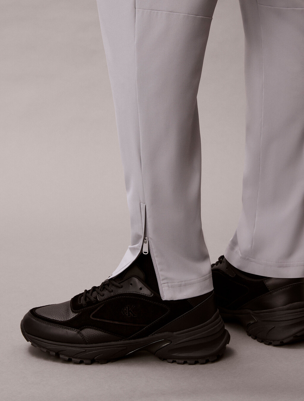 梭織長褲, Sleet, hi-res