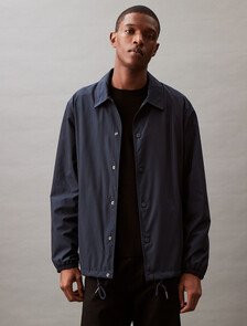 Nylon Coaches Jacket, Dark Sapphire, hi-res