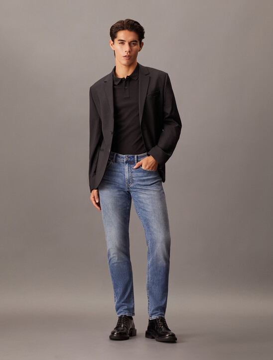 Luxe Lined Body 窄口牛仔褲