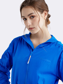 Hooded Windbreaker, LAPIS BLUE, hi-res