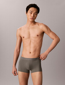 CK Black Microfiber Stretch Low Rise Trunk, Platinum Rust, hi-res
