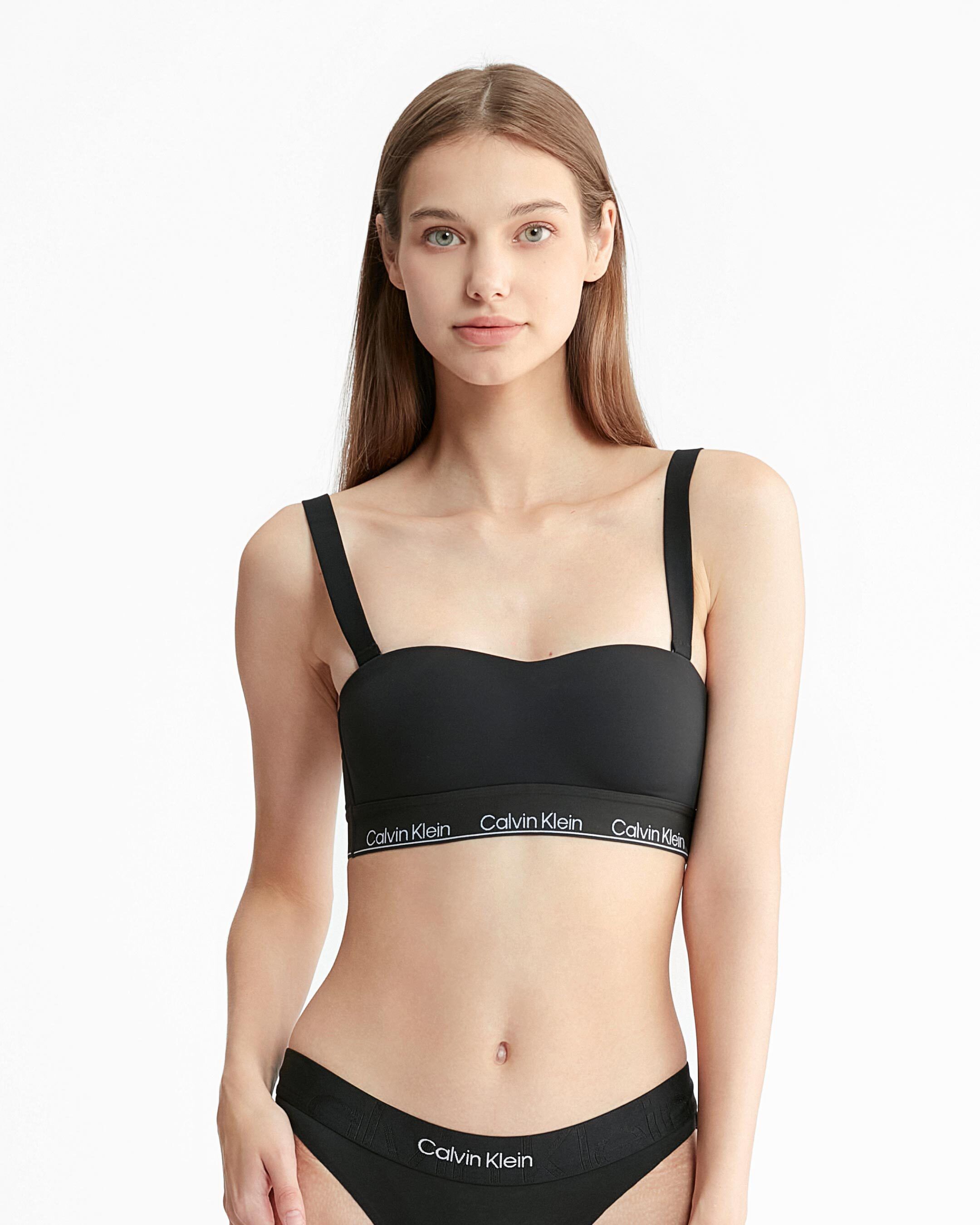 Calvin klein discount zip bandeau