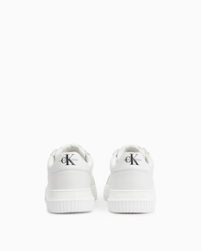 Leather Trainers, Bright White, hi-res